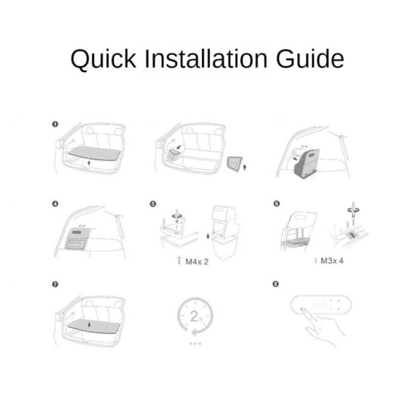 Tesla Model Y Trunk Refrigerator - Durable & Quick Cooling for Outdoor Adventures
