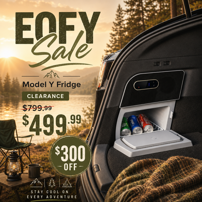 Tesla Model Y Trunk Refrigerator - Durable & Quick Cooling for Outdoor Adventures