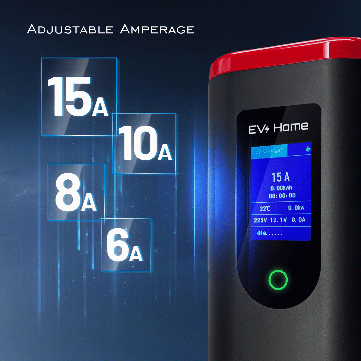 EZ Charge | Type 2 Portable EV Charger | 6A-15A Adjustable | AU Plug