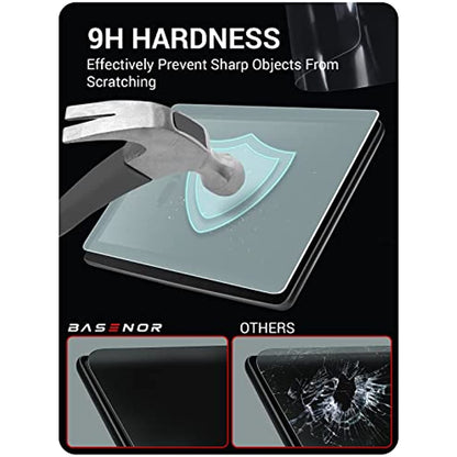 Easy-Install Screen Protector for Tesla Model 3 & Model Y - 9H Hardness Glass, Auto-Alignment Tool