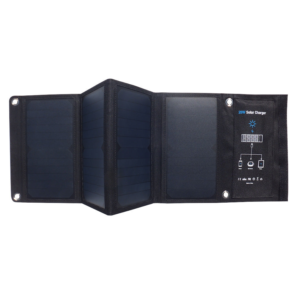 28W - Mini Folding Portable Solar Panel Charger