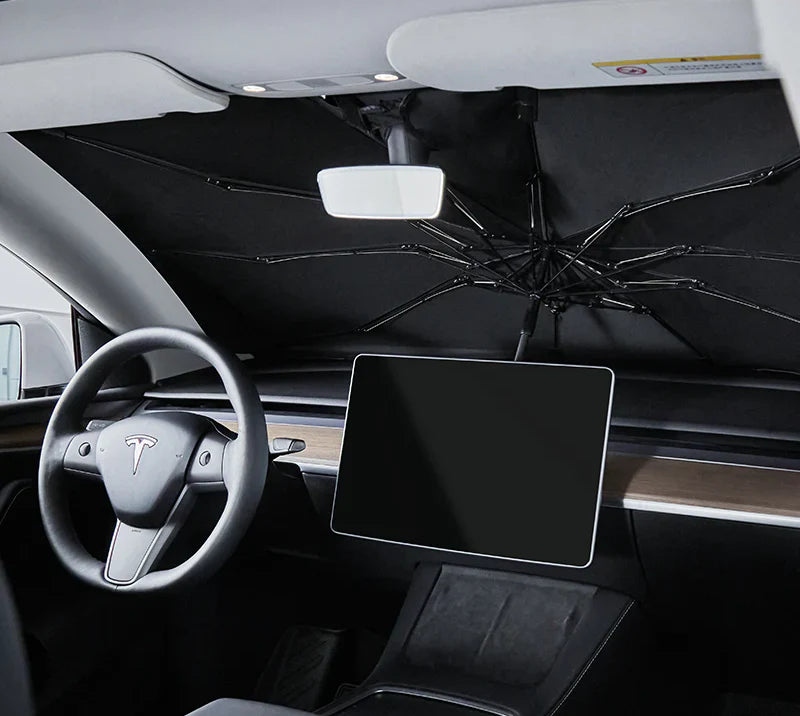 Tesla Windshield Sunshade Umbrella | Model 3/Y